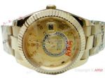 Rolex Sky Dweller Watch 42mm Gold Case w/ Working Time Zone